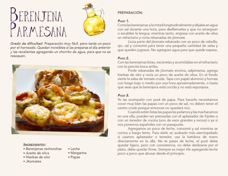 Recetas con berenjena 